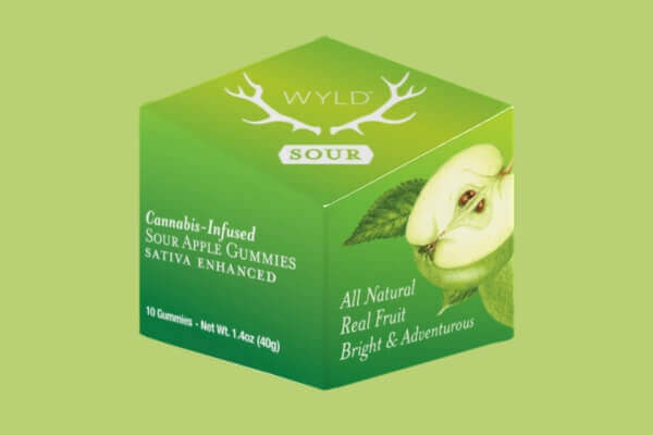 Sour Apple Sativa Wyld Gummies in Marina Del Rey from Xzibit's West Coast Cannabis