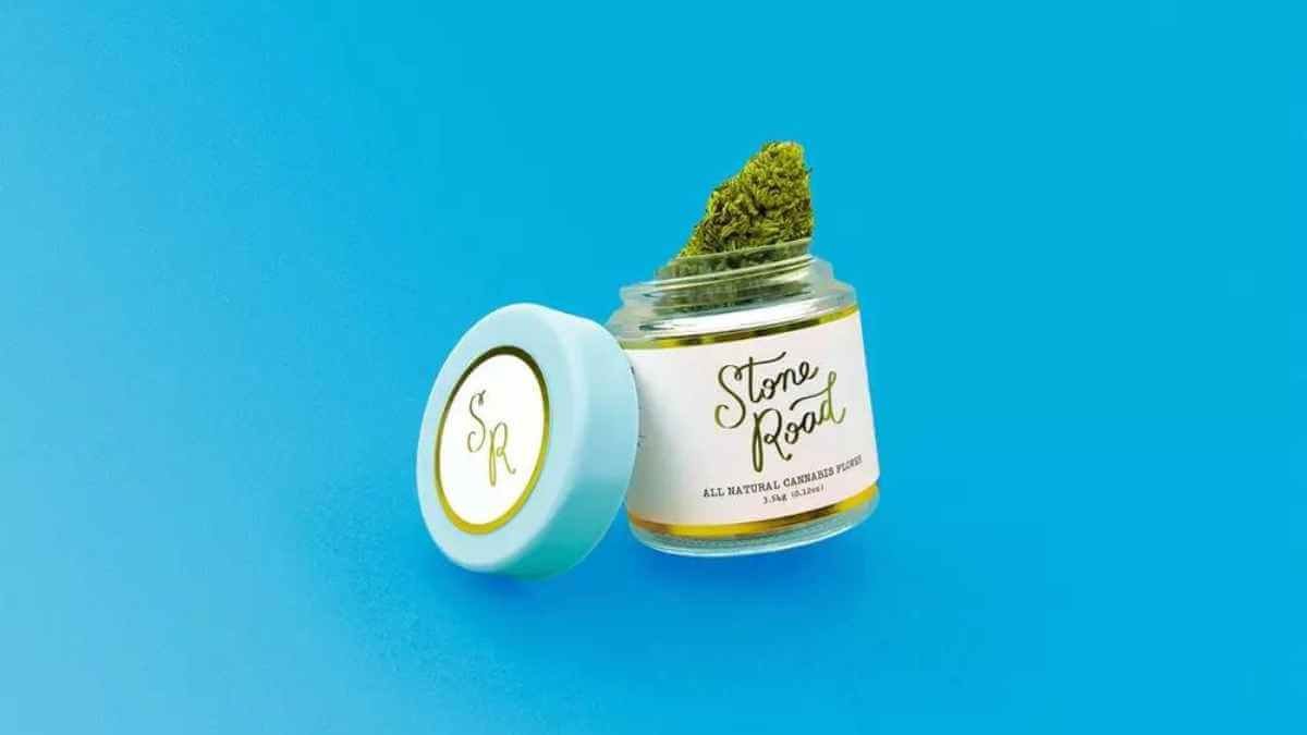 An 8th of the Milk and Cookies strain from Stone Road, a cross of the Cookies N Cream strain with the Triple OG strain.